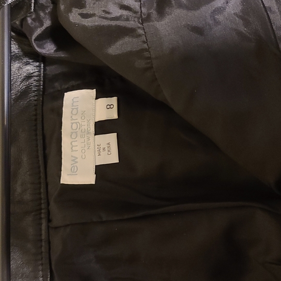Vintage leather pants lew magram - Picture 5 of 5